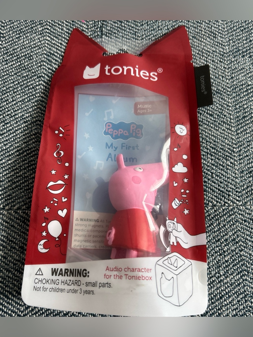 tonies Peppa Pig: My First Album Audio Toy Figurine, New/Sealed